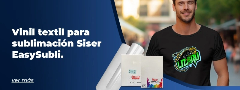 Viniles textiles para sublimacion Siser