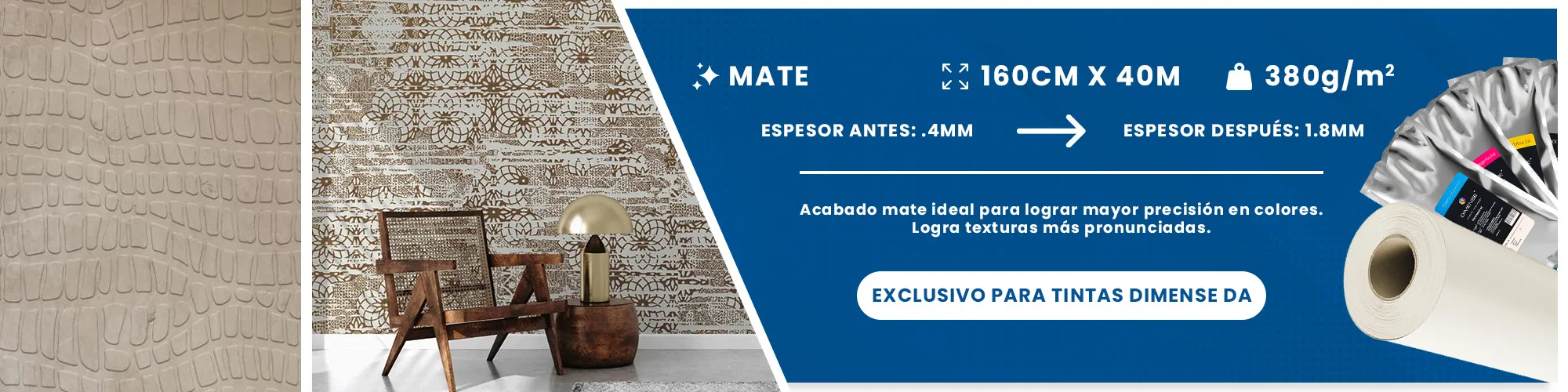 Papel Tapiz de Impresión DIMENSE