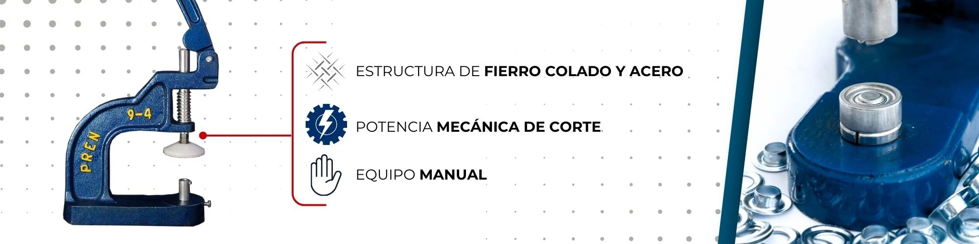 ojilladora manual precio