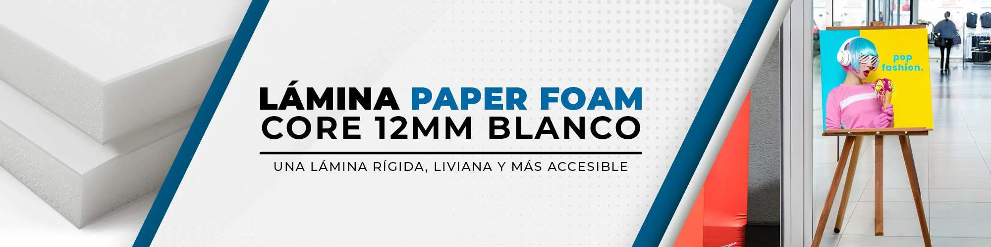 foam board blanco imprimible