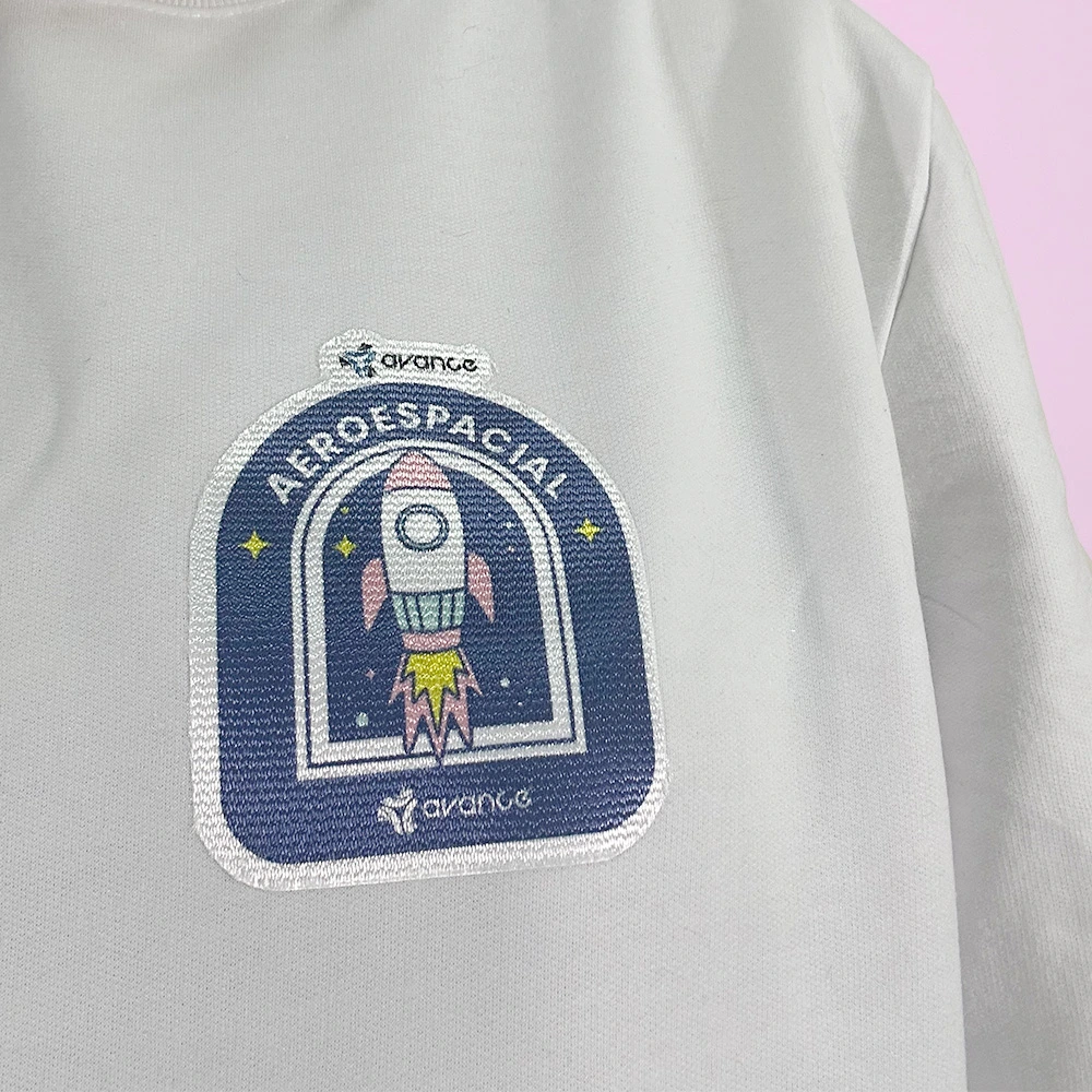 tela para parches bordados