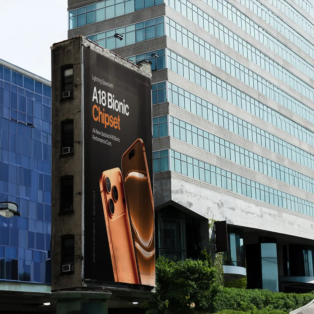 Lona Mesh Solvent Print aplicación fachadas