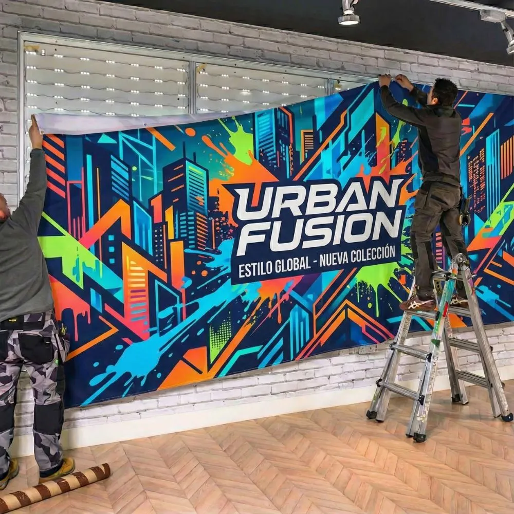 Aplicación Tela Backlit 4