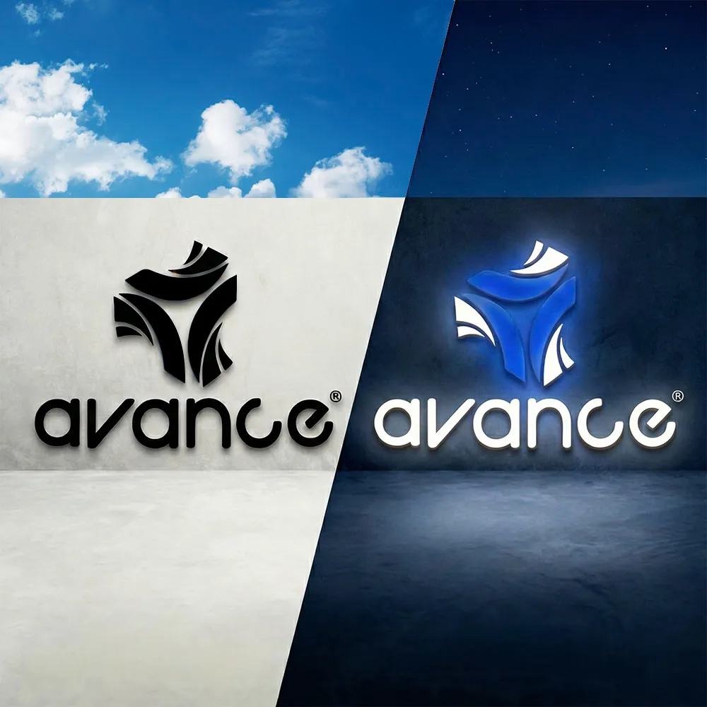 acrílico retroiluminado