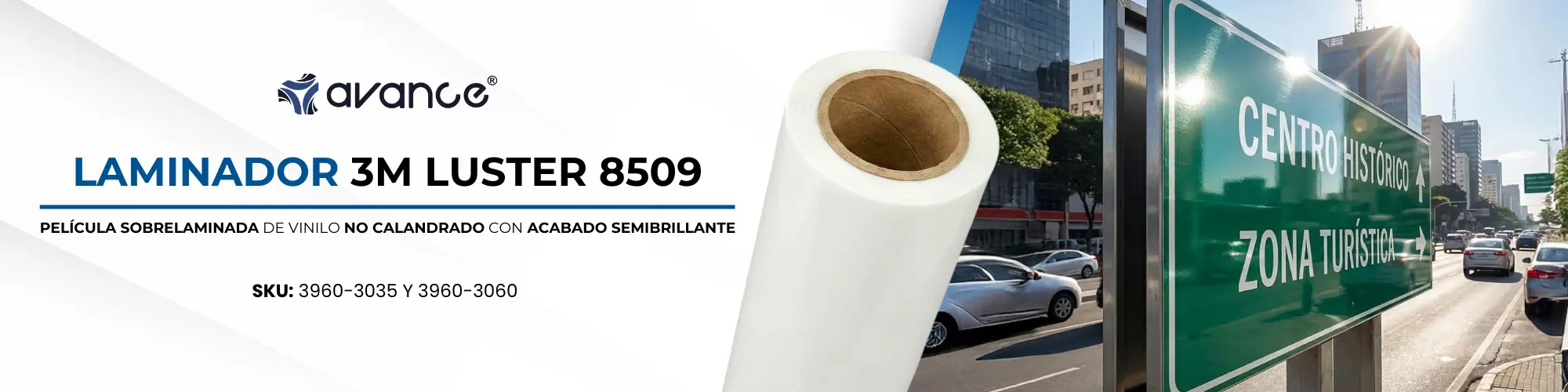 Laminador 3M Luster 8509 sobrelaminado semibrillante