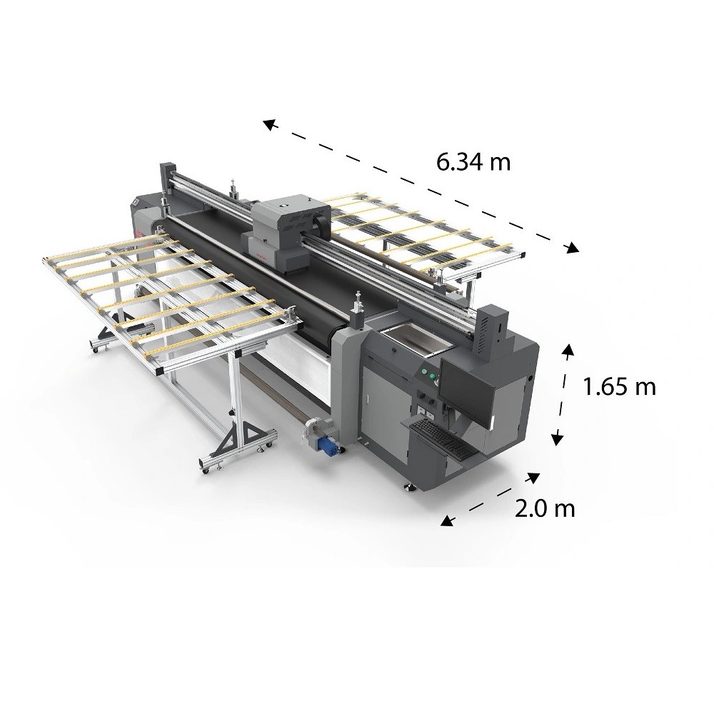 Impresora OrionJet GZF3208D UVLed Híbrida 3.20M - Miniatura 6