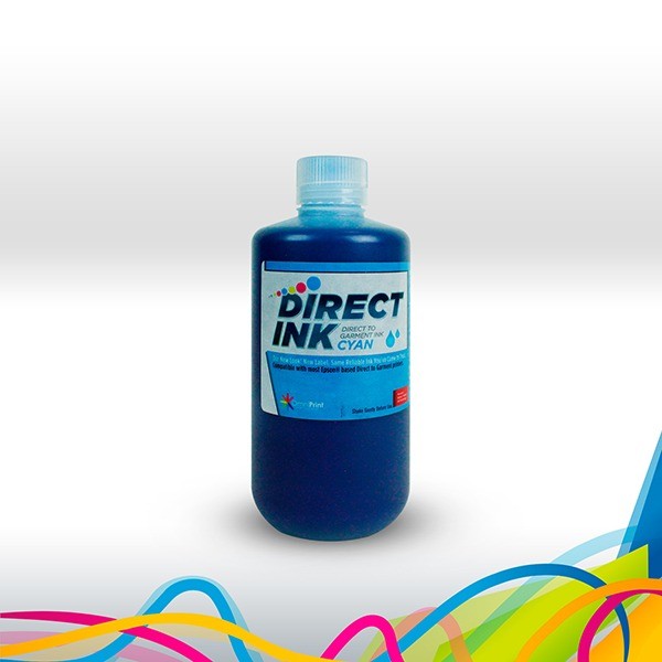 Tintas Direct Ink para impresoras directo a prenda Omniprint 330TX