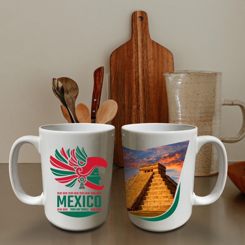 Taza Blanca de Cerámica de 15oz - Miniatura 5
