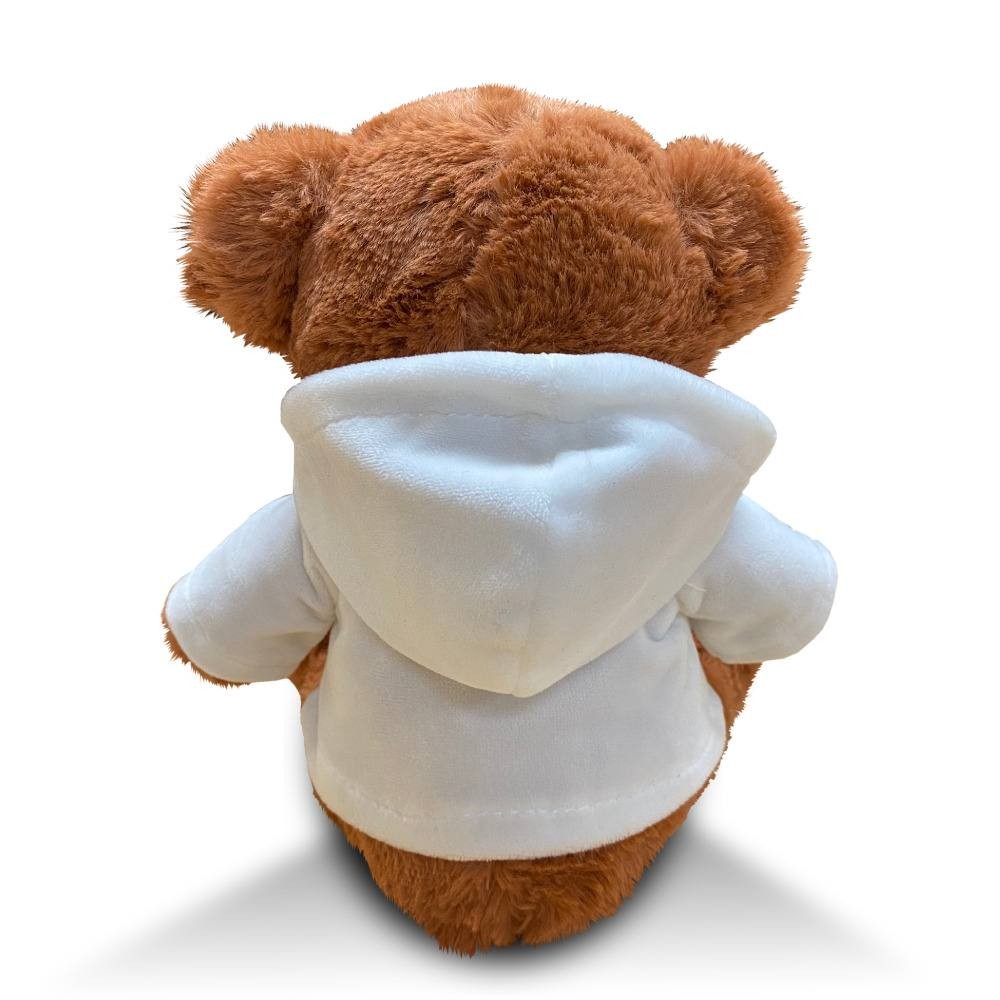 Oso de peluche con sudadera tamaño de 20 cm. Sublimarts - Miniatura 3