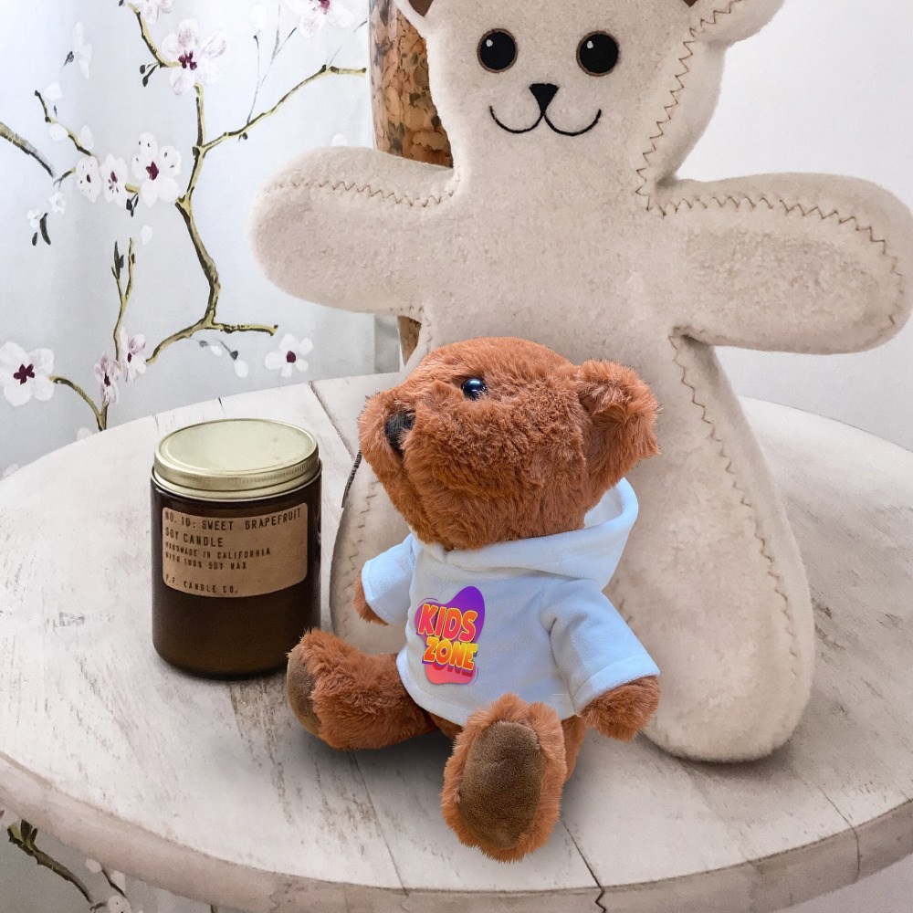 Oso de peluche con sudadera tamaño de 20 cm. Sublimarts - Miniatura 6