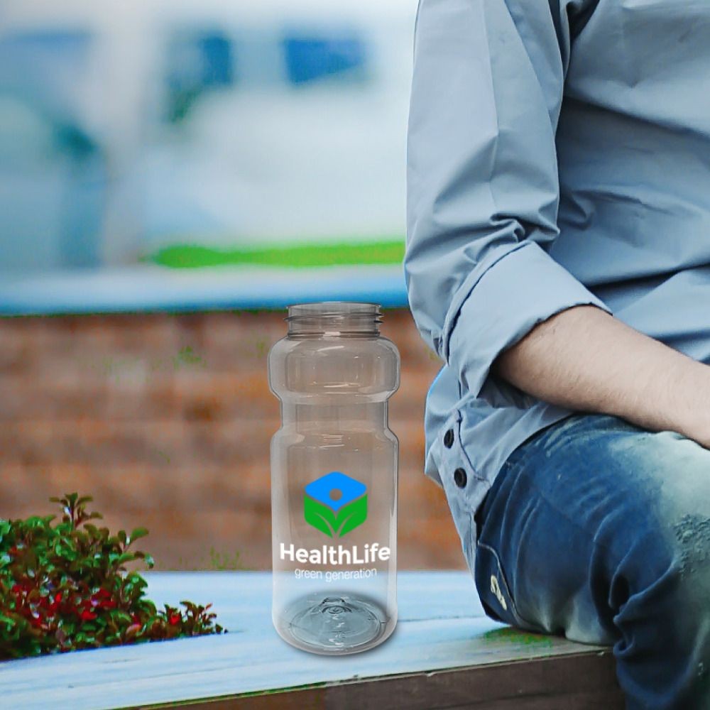 Tarro PET Deportivo de boca ancha 1 Litro - Miniatura 5