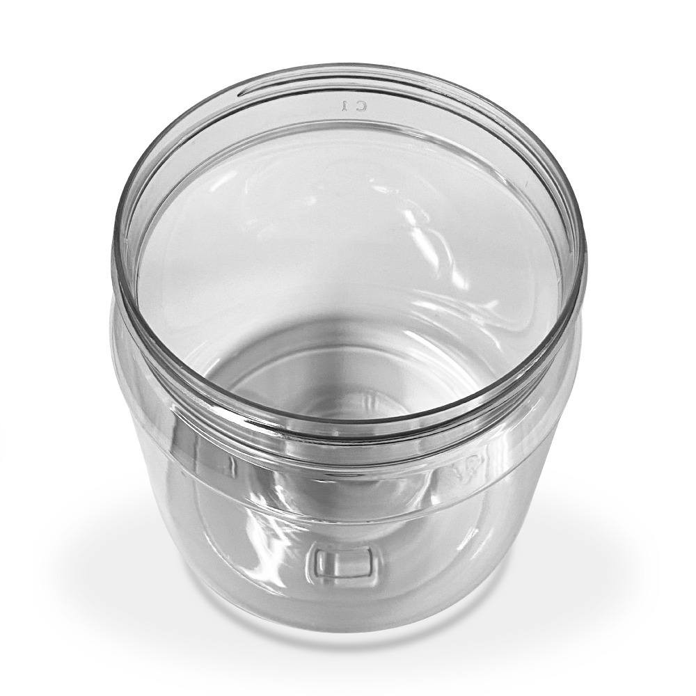 Envase vitrolero de plástico 1/4 de galón