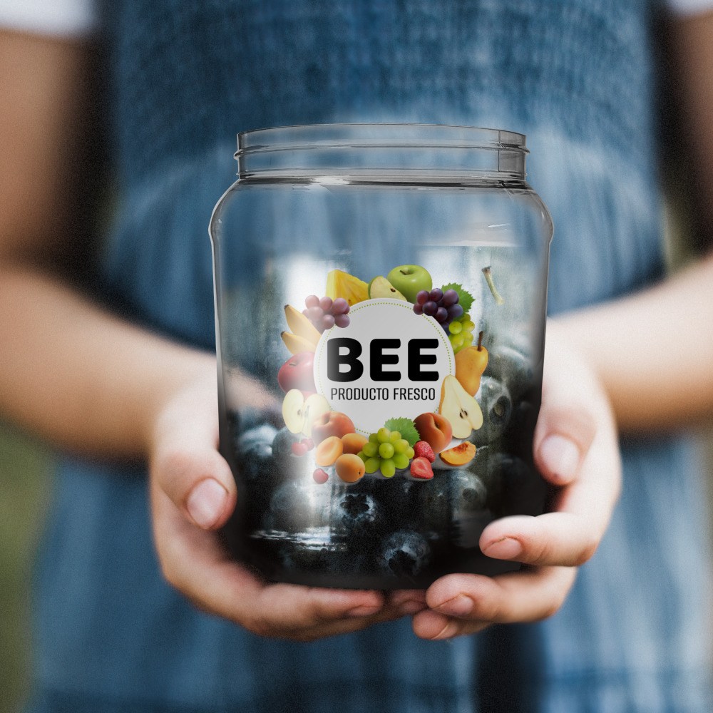 Envase vitrolero de plástico 1/2 de galón - Miniatura 7