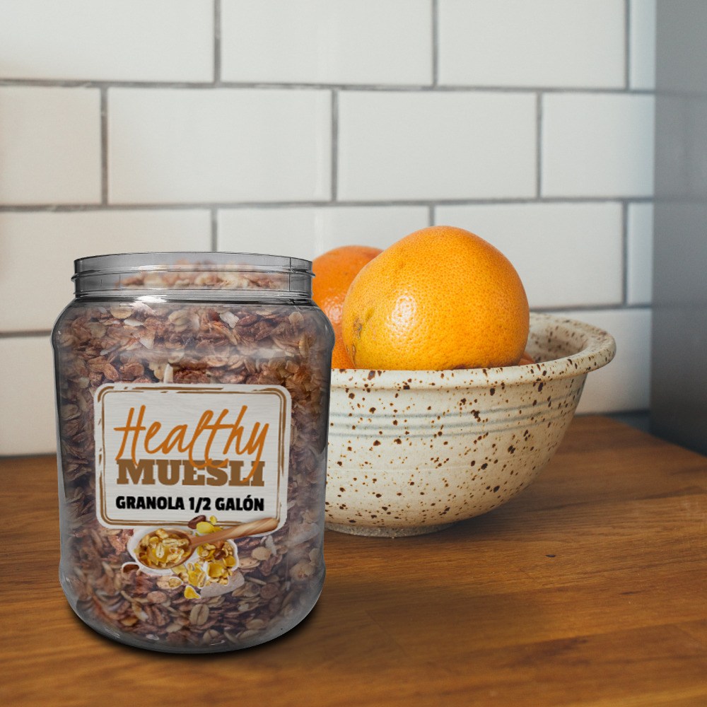 Envase vitrolero de plástico 1/2 de galón - Miniatura 8