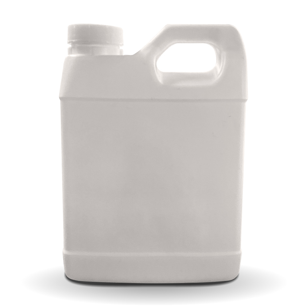 Porron Rectangular 1L R-38 con Tapa Blanca - Miniatura 2