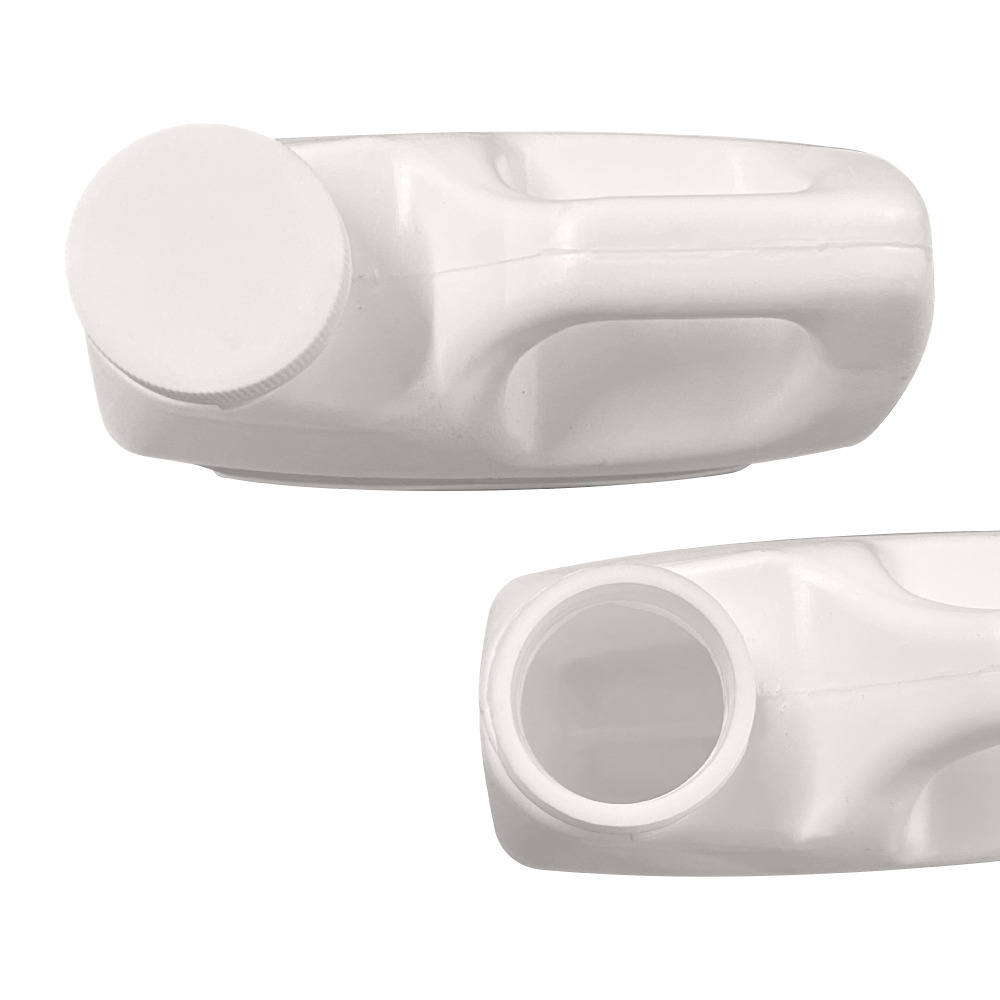 Porron Rectangular 1L R-38 con Tapa Blanca - Miniatura 5