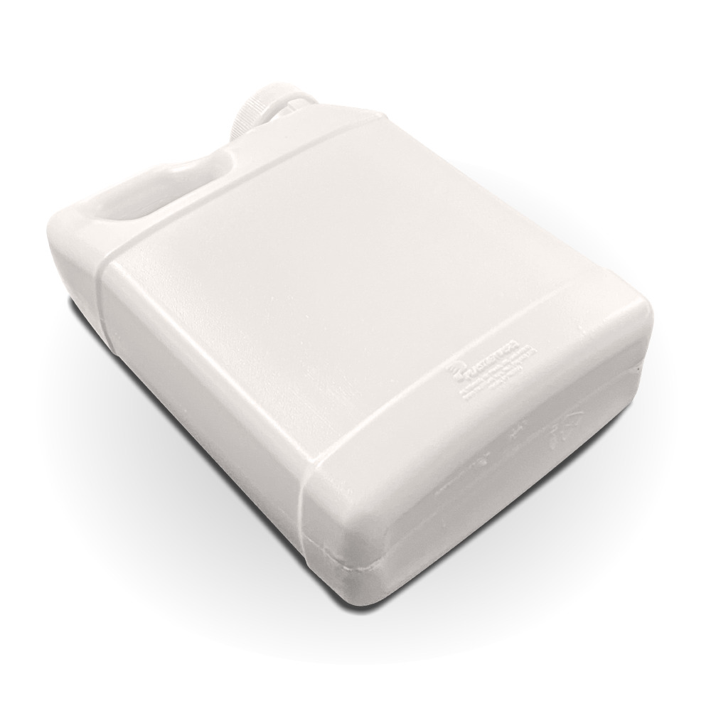 Porron Rectangular 1L R-38 con Tapa Blanca - Miniatura 8