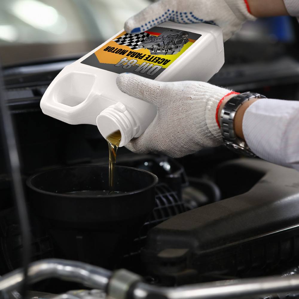 Porron Rectangular 1L R-38 con Tapa Blanca - Miniatura 9