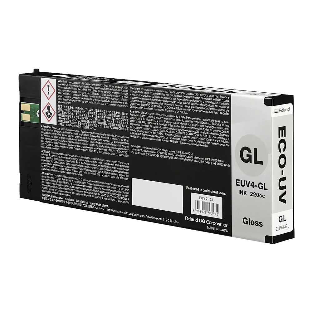 Cartucho Original UV EUV4 220 ml para Roland VersaUV - Miniatura 8