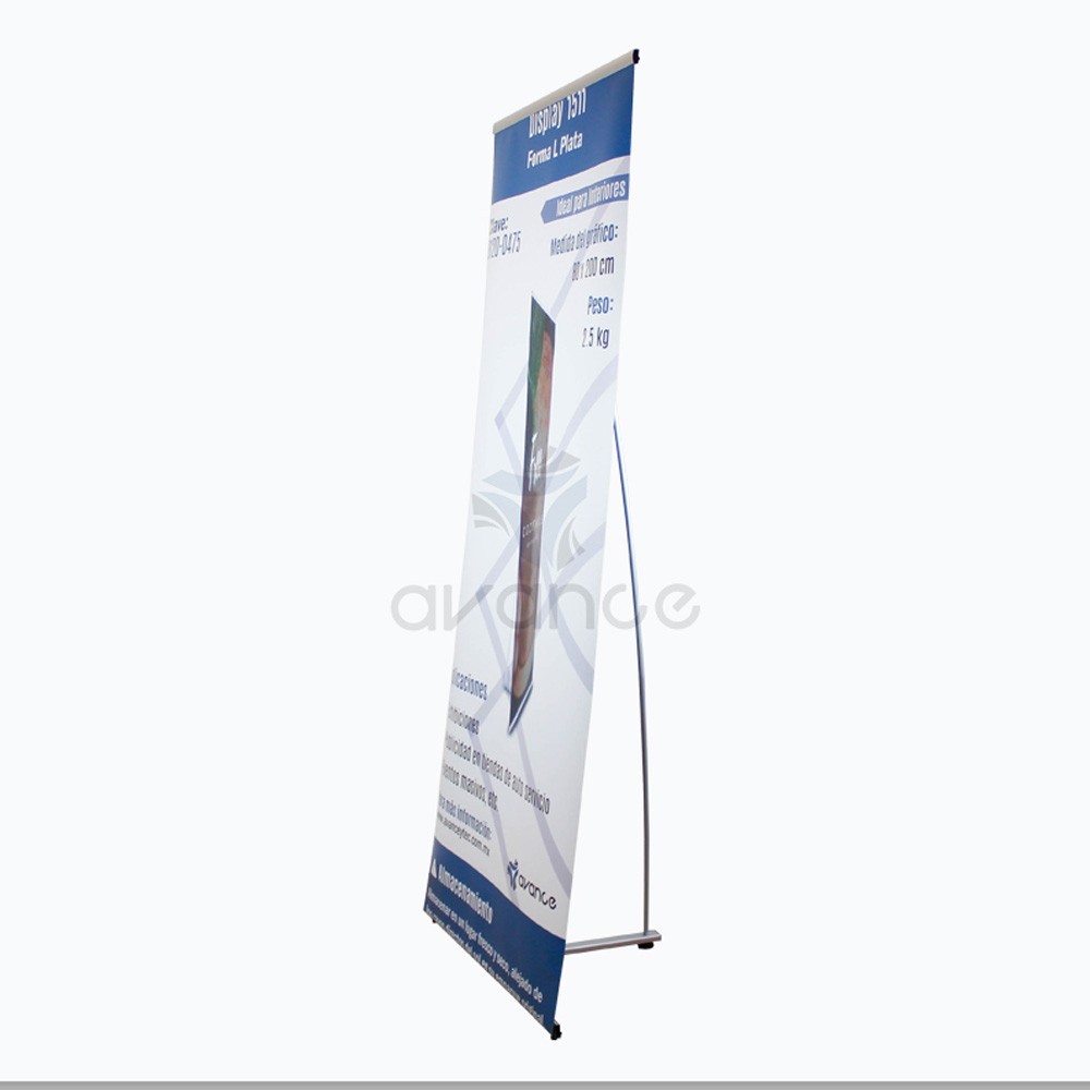 Display Publicitario Tipo L para Publicidad en Interior Modelo 1511