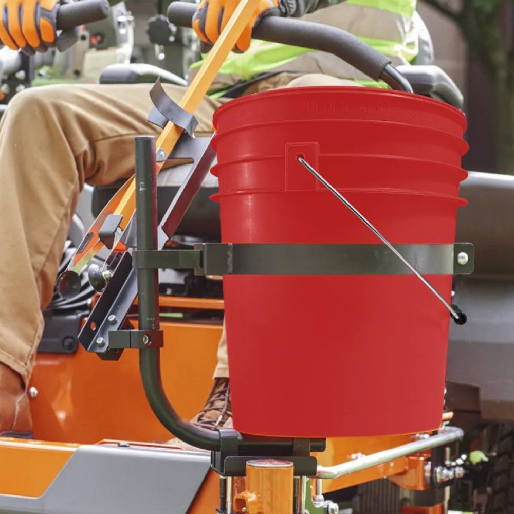 Cubeta de Plástico Roja de Reproceso sin Tapa con Asa Metálica - Miniatura 9