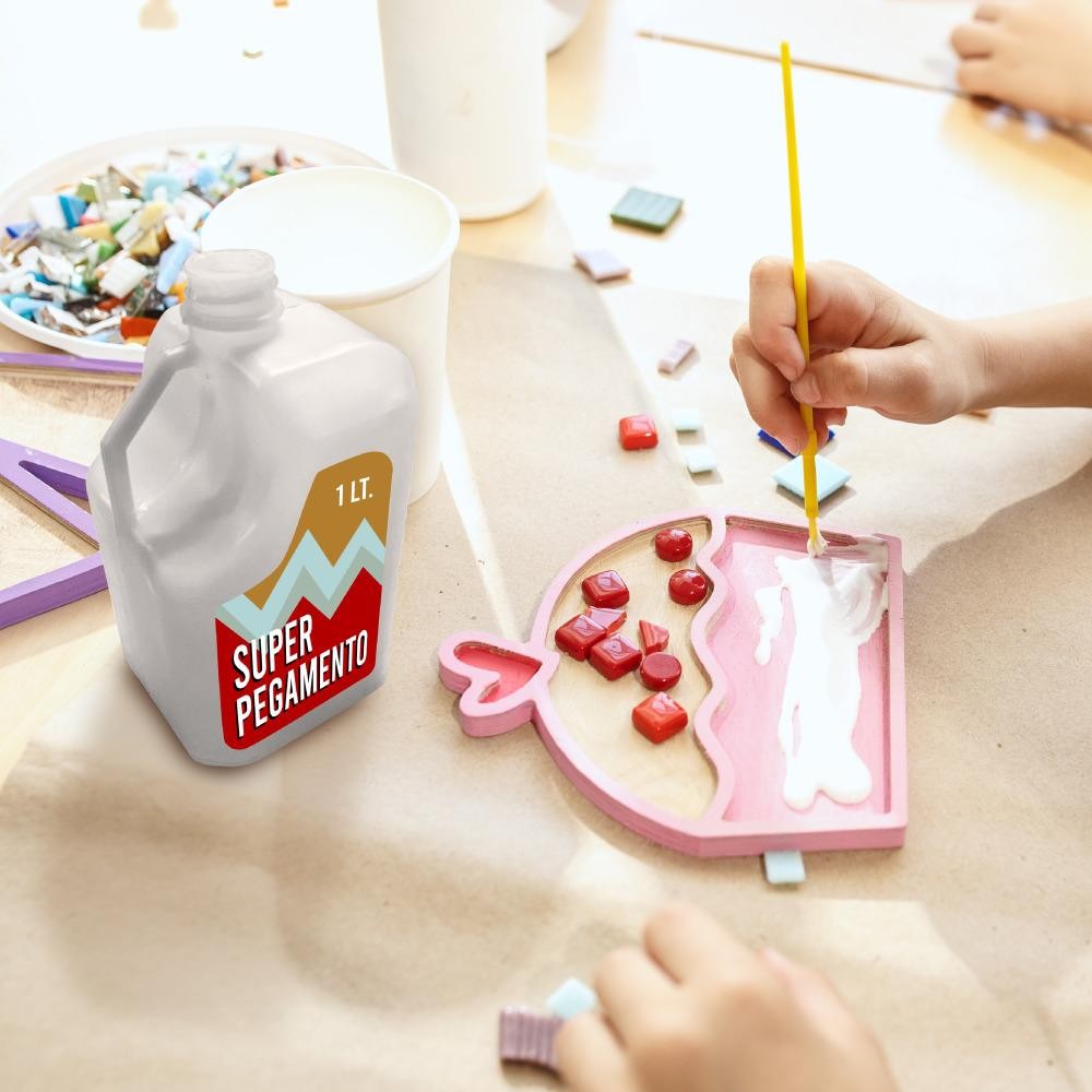 Porron Industria Cuadrado 1Lt con Tapa Rosca No.28 - Miniatura 11