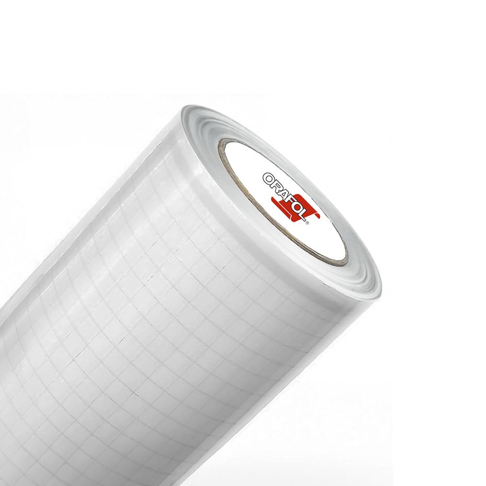 Cinta De Transferencia Transparente Oracal MT80P - Rollo De 12" X 10' Para Vinilos 631 Y 651