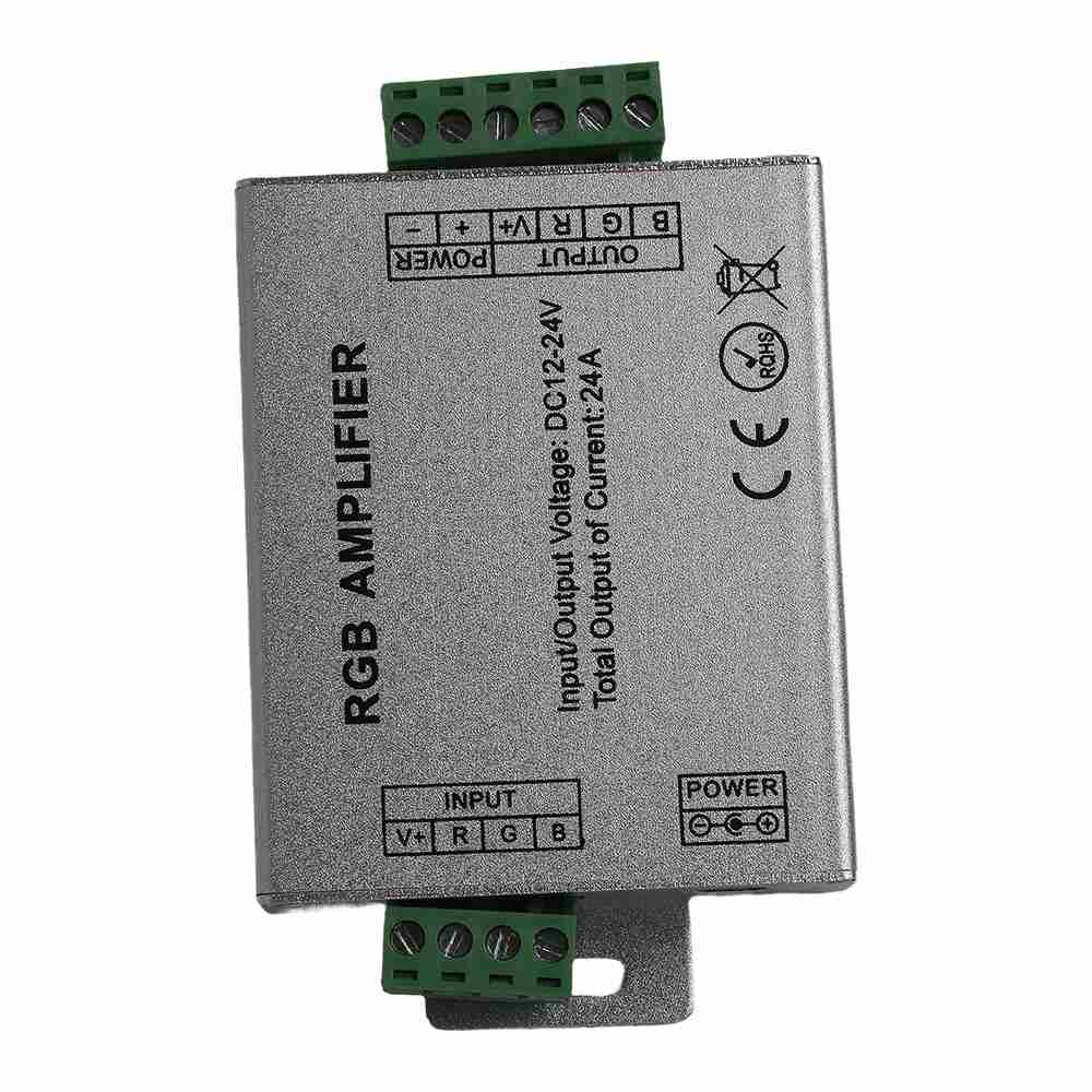 Amplificador Controlador RGB Leds - Miniatura 2