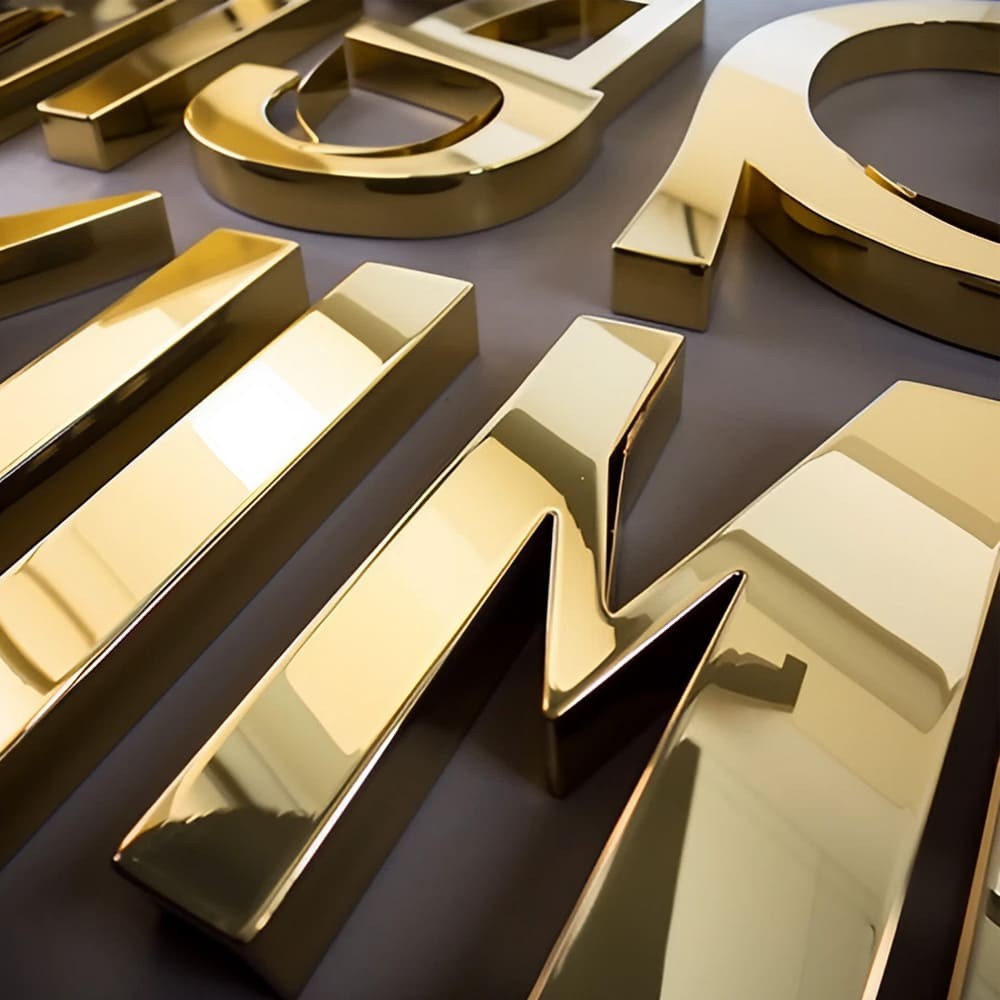 Hoja de Aluminio Anodizado para Letras de Canal