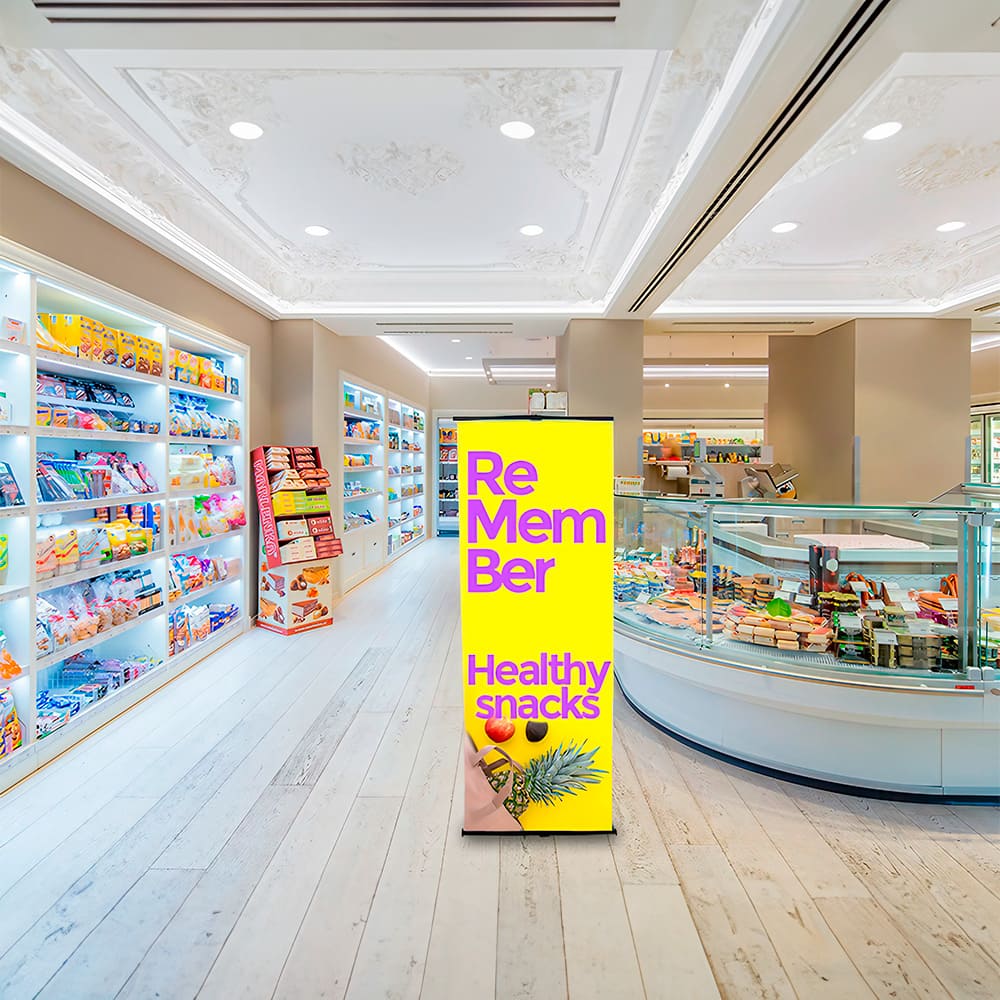 Display Publicitario Tipo L para Interiores Modelo 1510
