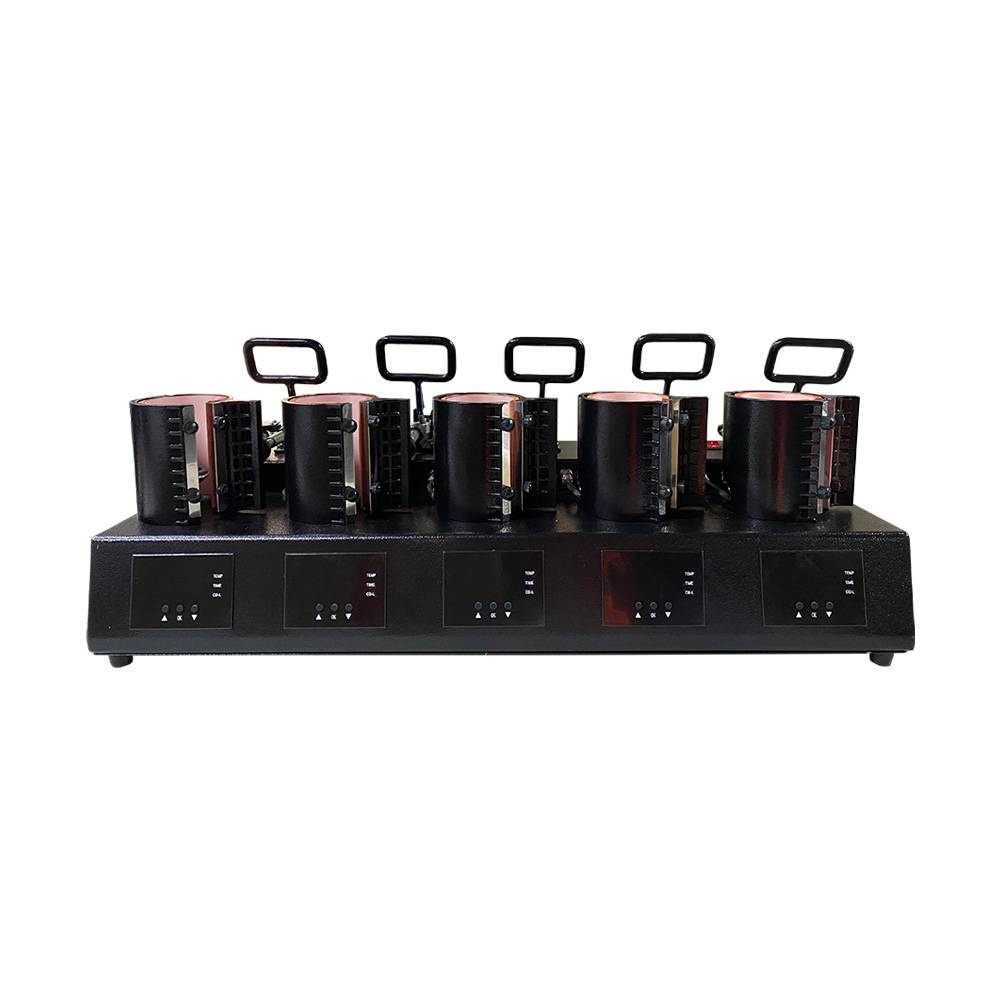 Plancha de calor para tazas 5 en 1 MPA-500B Sublimarts