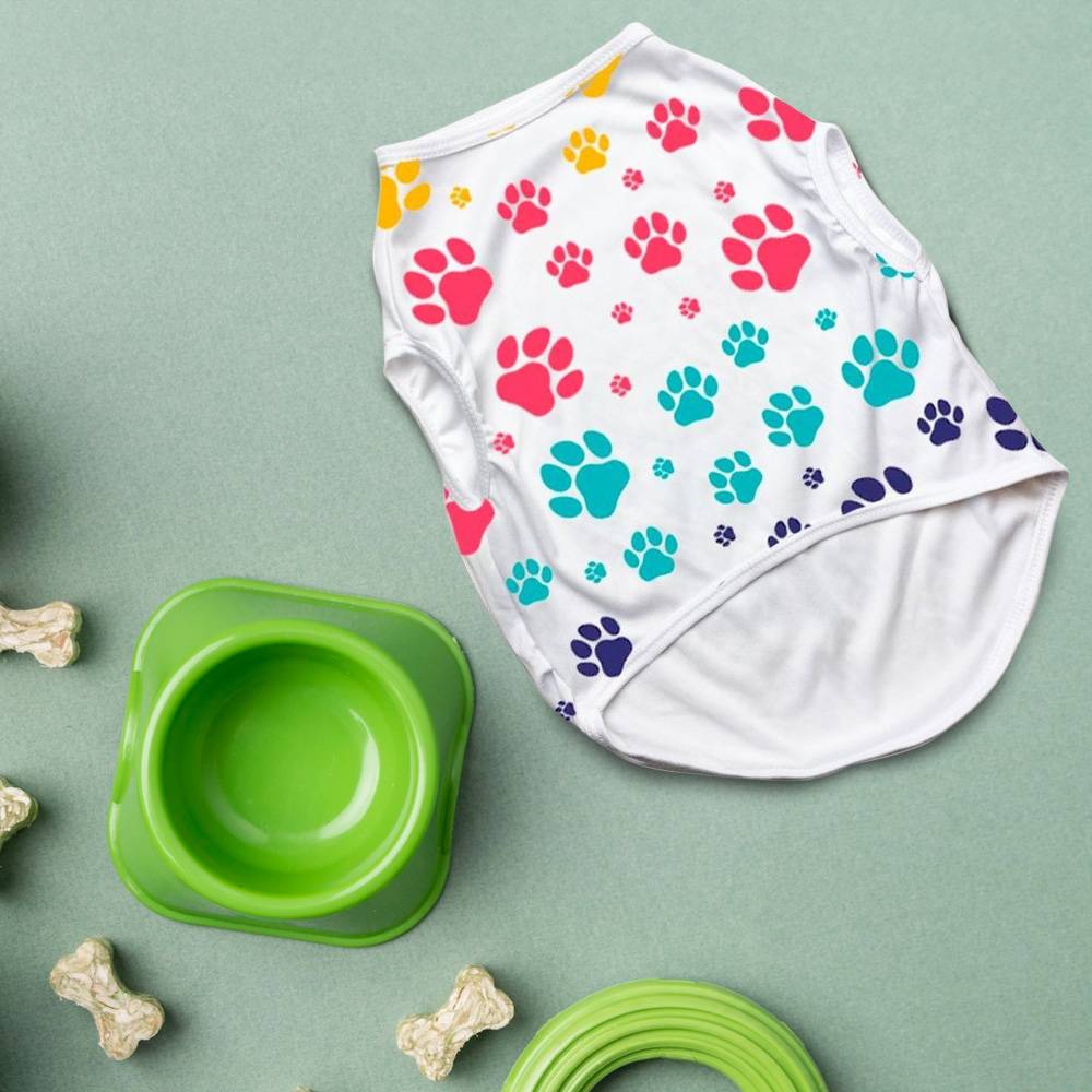 Camiseta Blanca Sublimable para Mascota - Miniatura 6