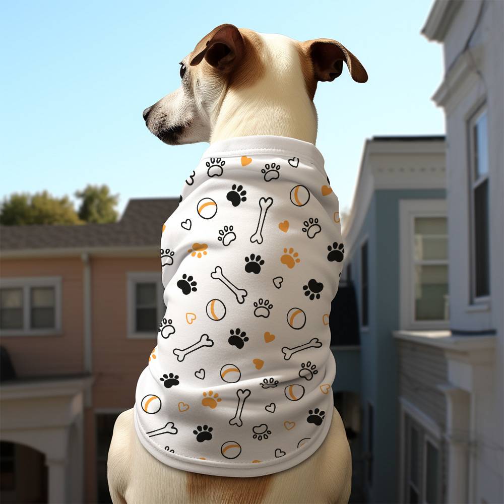 Camiseta Blanca Sublimable para Mascota - Miniatura 7
