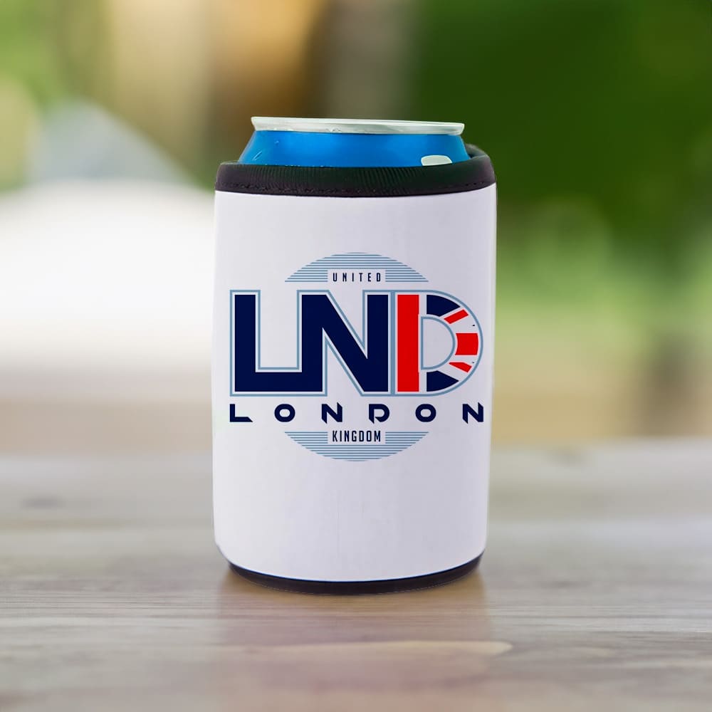 Porta Latas De Neopreno Blanco - Miniatura 6