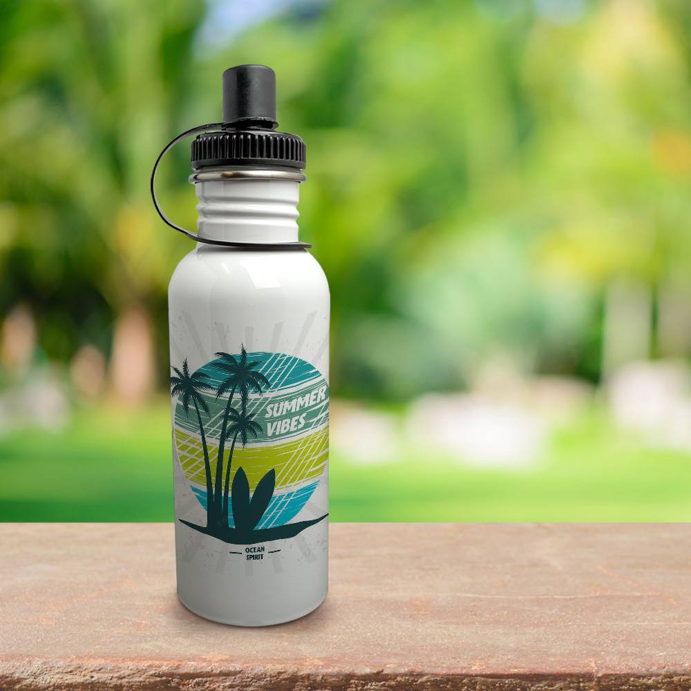Botella De Agua Deportiva Con Diseño De Elefante - 600 Ml, Acero Inoxidable, Aislante, Con Pajita, Sin BPA