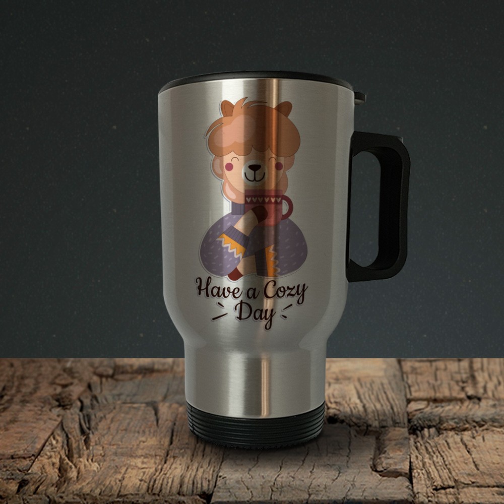 Tarro de Acero Inoxidable Sublimarts 14 oz - Miniatura 8