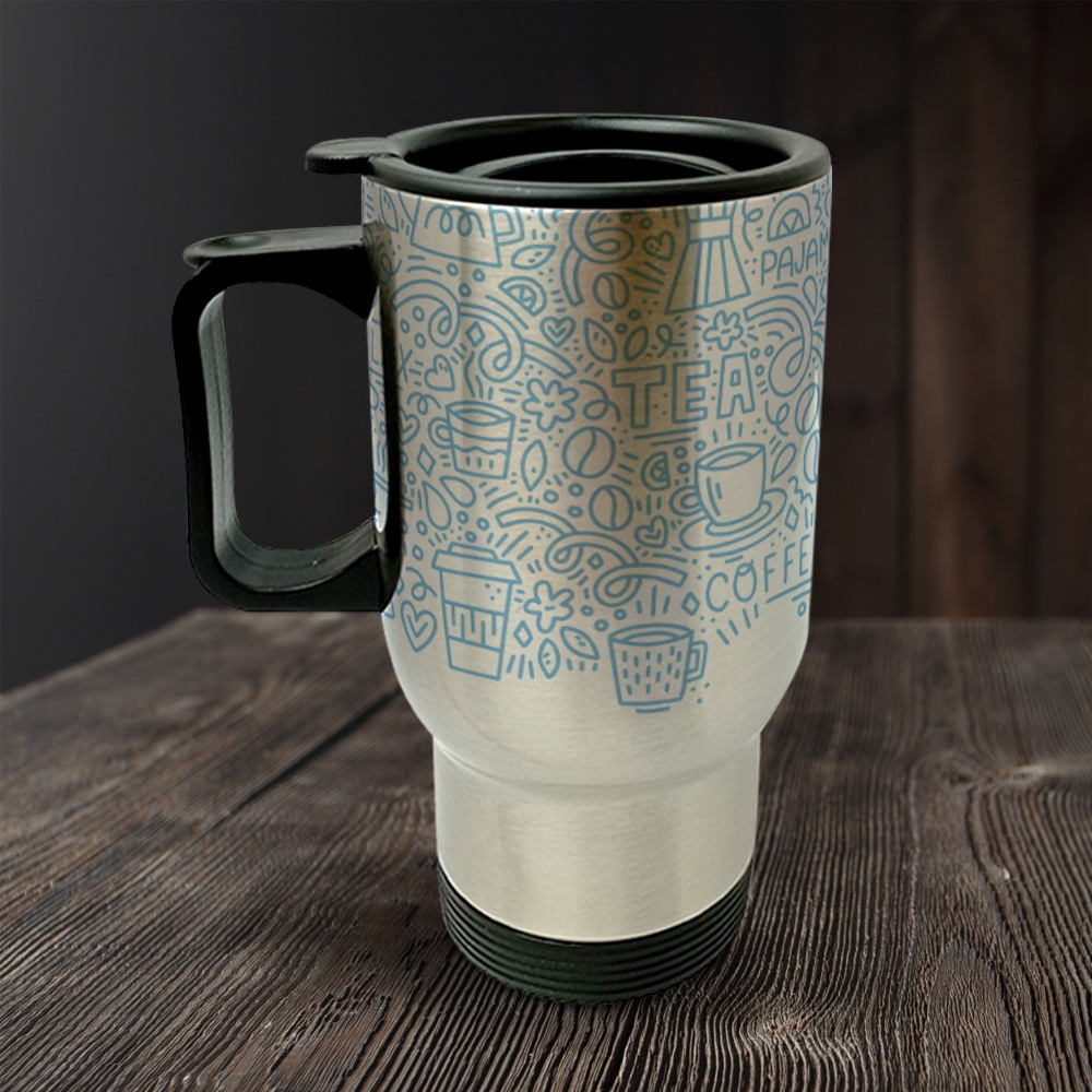 Tarro de Acero Inoxidable Sublimarts 14 oz - Miniatura 9