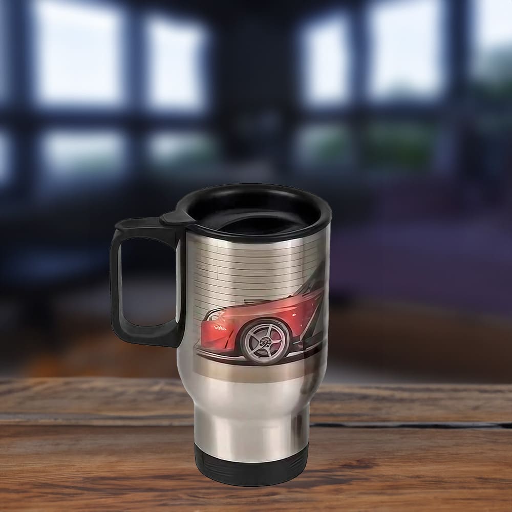 Termo Acero Inoxidable con Tapa 414ml Cromado - Miniatura 4