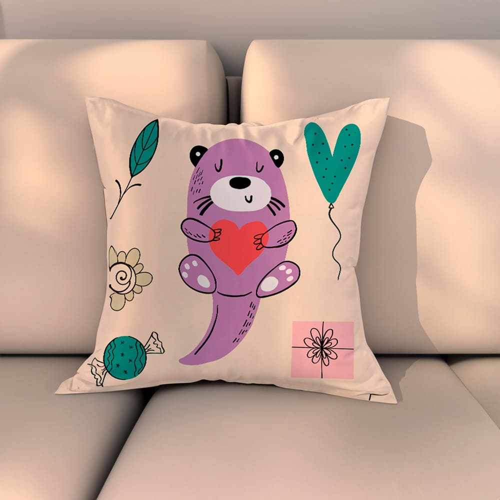 Funda Para Cojín Cuadrado Satín Para Sublimación Sublimarts - Miniatura 4