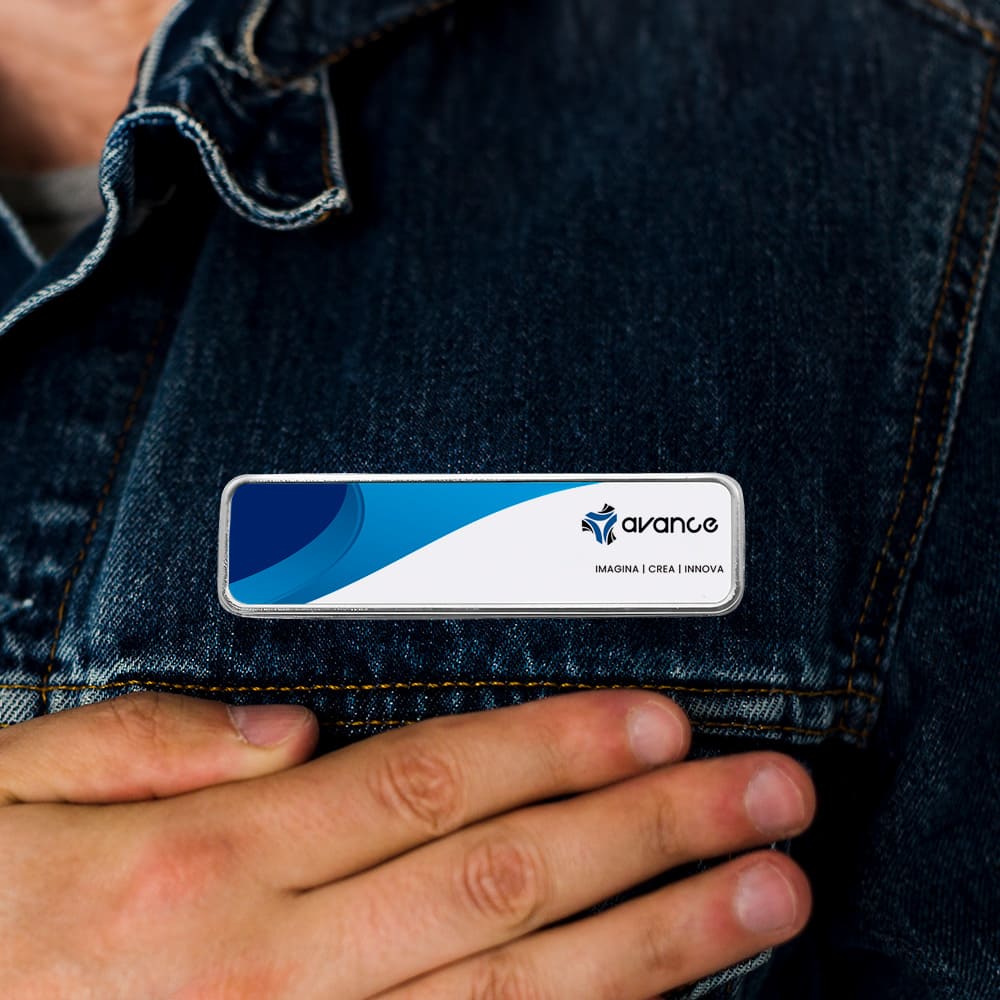 Gafete rectangular sublimable Sublimarts - Miniatura 4