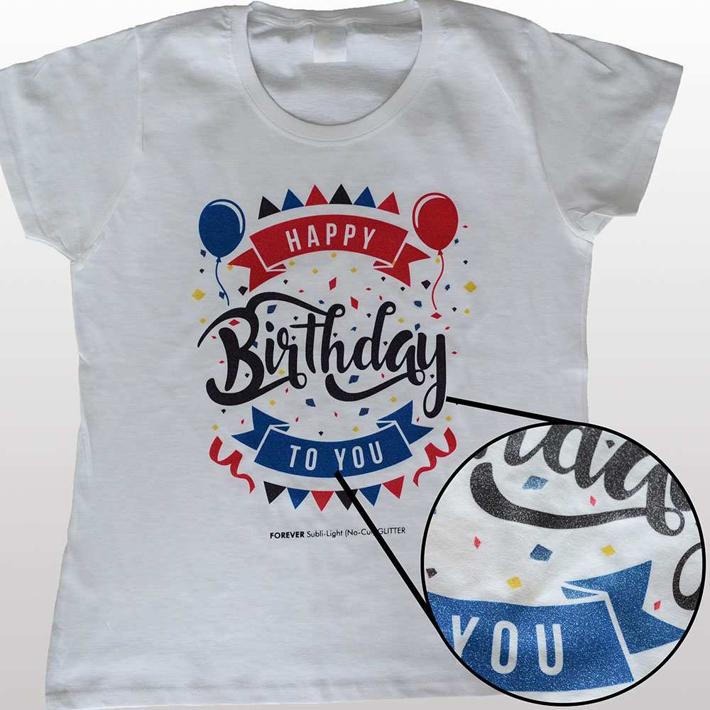 Papel de transferencia Subli-Light glitter forever - Miniatura 5