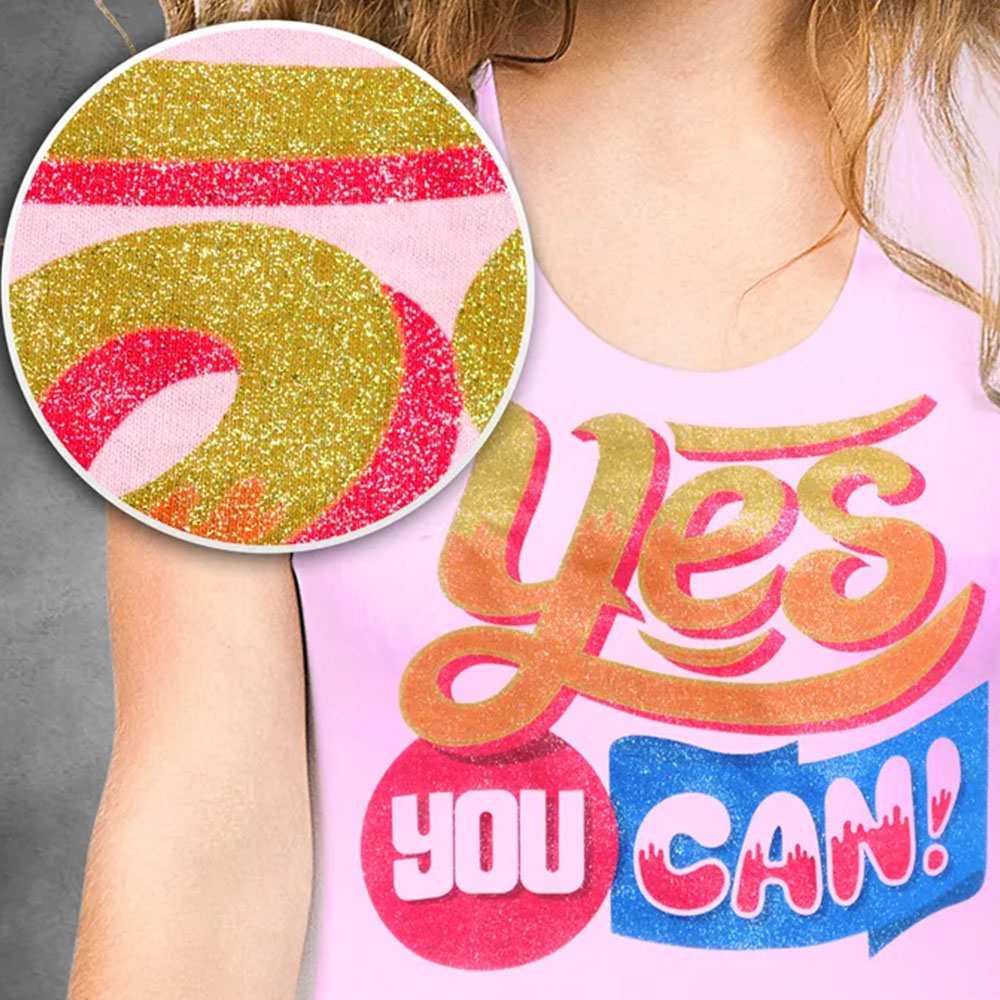 Papel de transferencia Subli-Light glitter forever - Miniatura 7