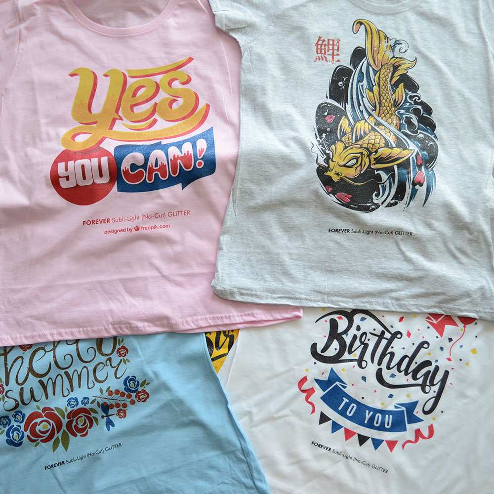 Papel de transferencia Subli-Light glitter forever - Miniatura 9