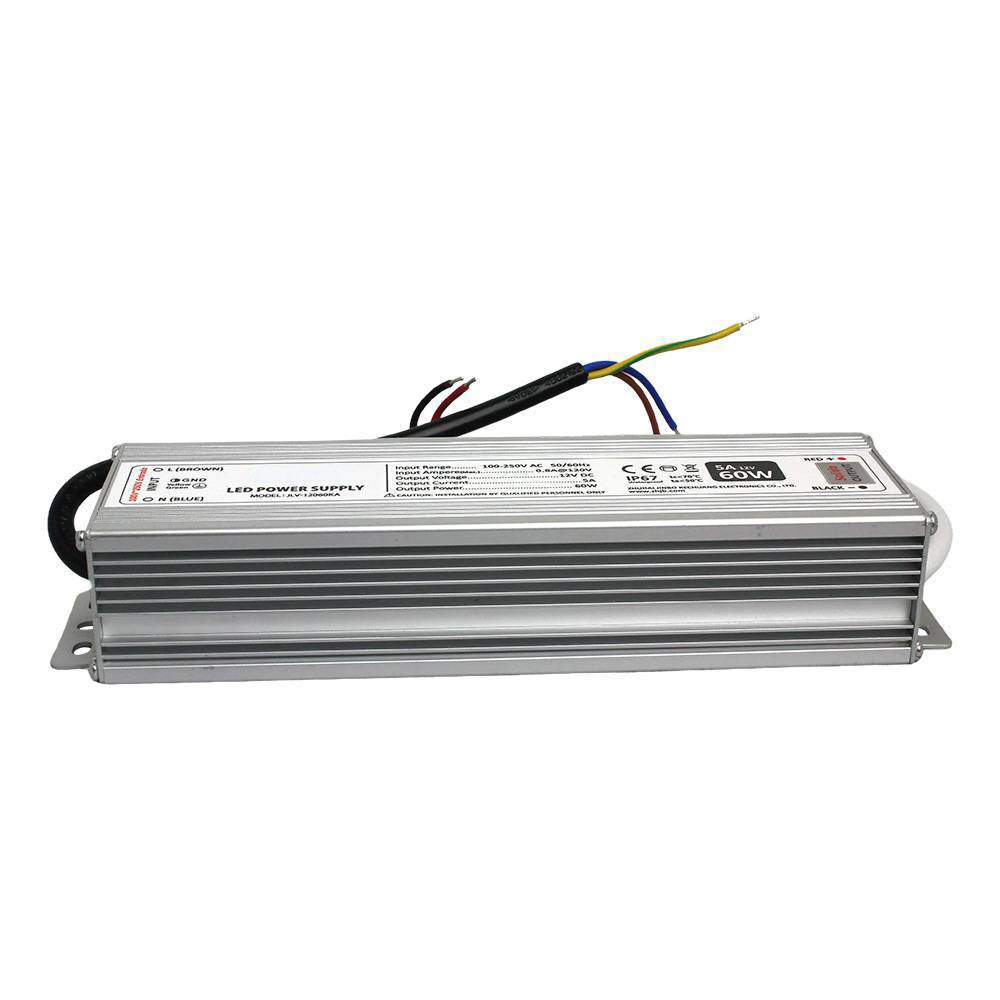 Transformador Skyled II de 60w con carcasa de aluminio para leds - Miniatura 2