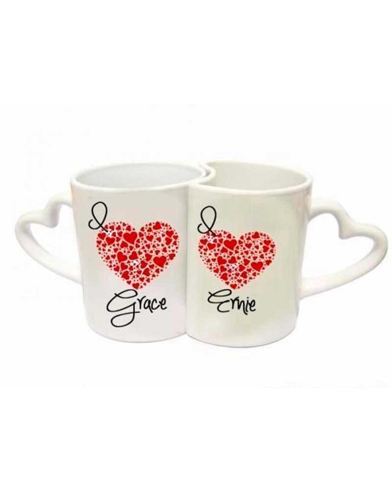 Tazas en Par pareja para Sublimación 9.3 cm