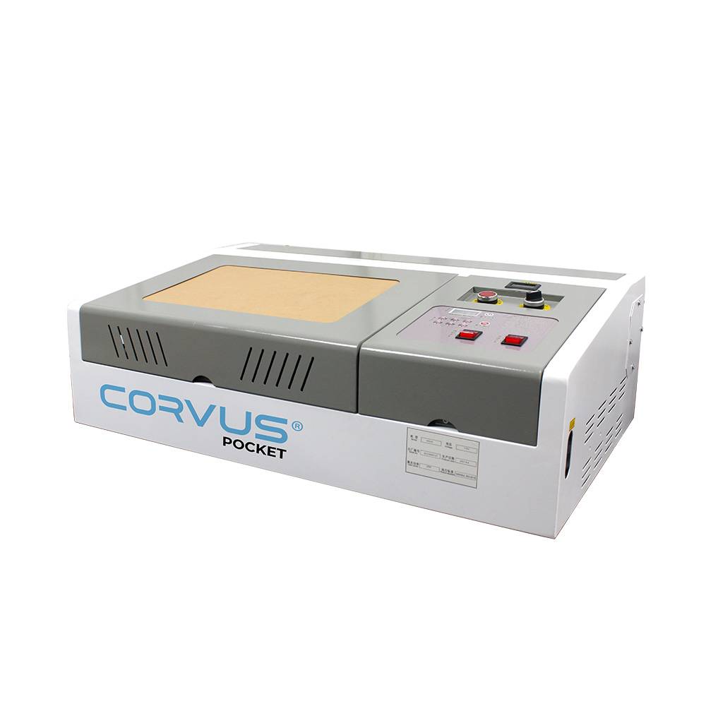 Equipo de grabado y corte láser Corvus Pocket 200x300mm 45w