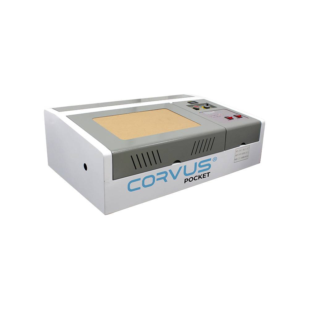 Equipo de grabado y corte láser Corvus Pocket 200x300mm 45w