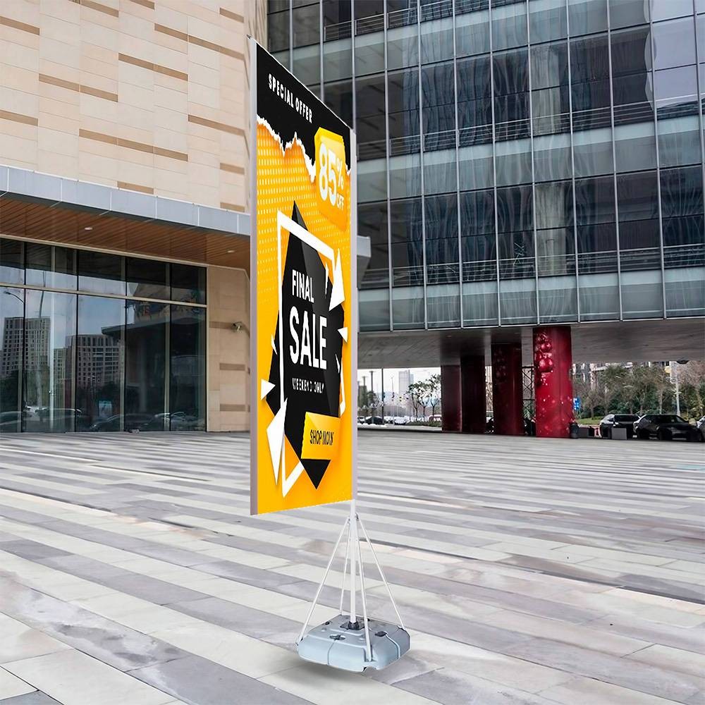 Display Bandera de 5 metros para Exterior