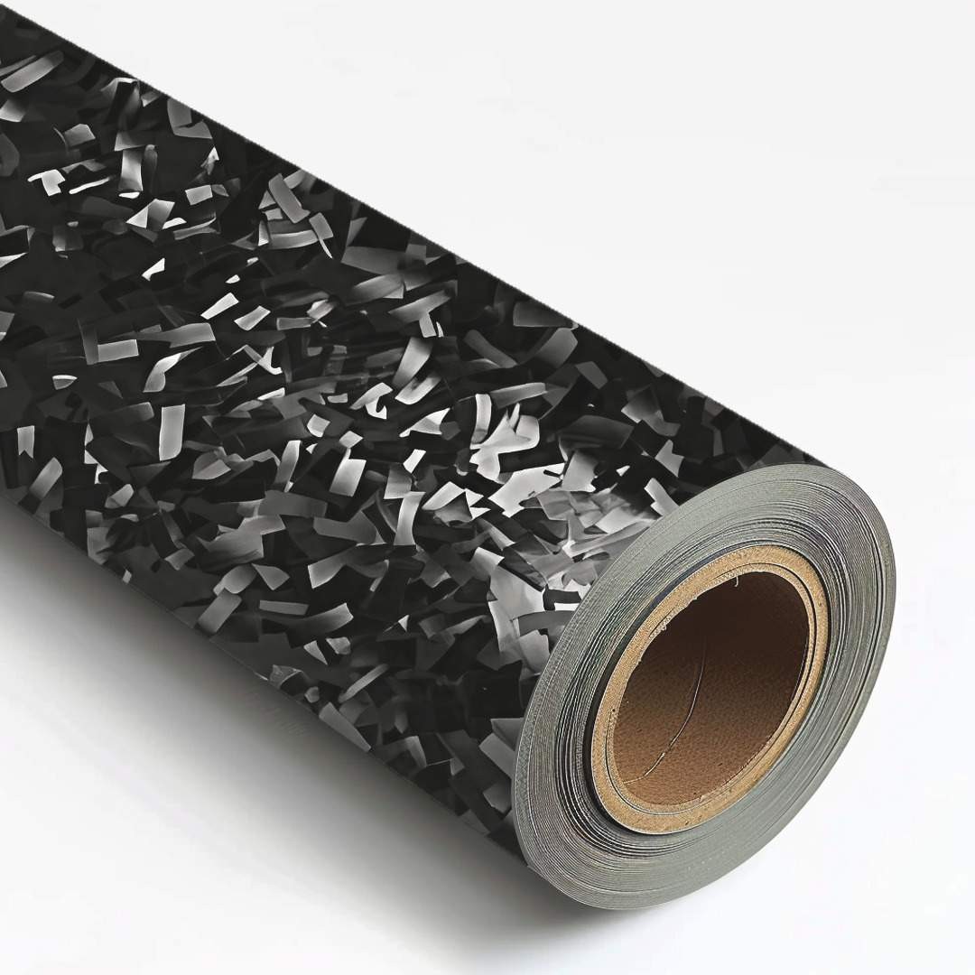 Vinil para Envoltura de Vehículos Wrap Film Carbon Fiber