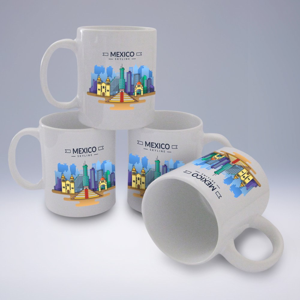 TAZA BLANCA 11 OZ SUBLIMARTS CALIDAD AA CAJA 36 PZ